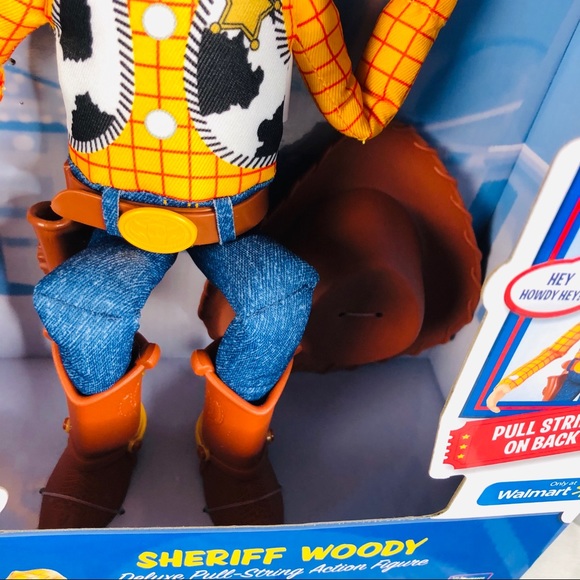 Toy Story 4 pull String Sheriff Woody doll - Picture 3 of 3